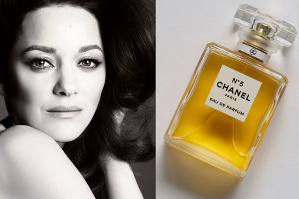 Marion Cotillard Chanel No. 5 Holiday 2022 Perfume Campaign
