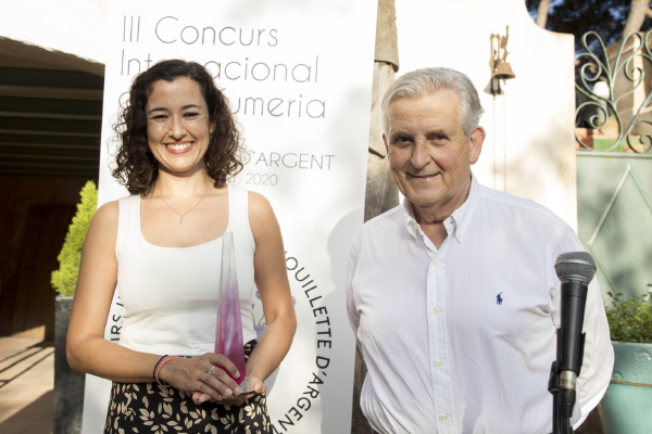 Winner of the Jury Award with the President of the Jury