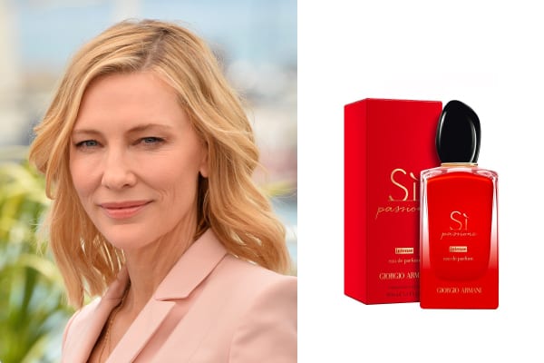 En effektiv Hemmelighed hø Cate Blanchett Loves Si Passione Intense – ParfumPlus Magazine