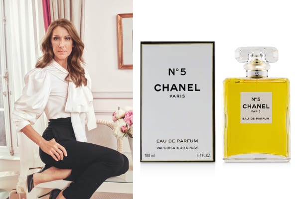 Celine Dion Loves Chanel No.5